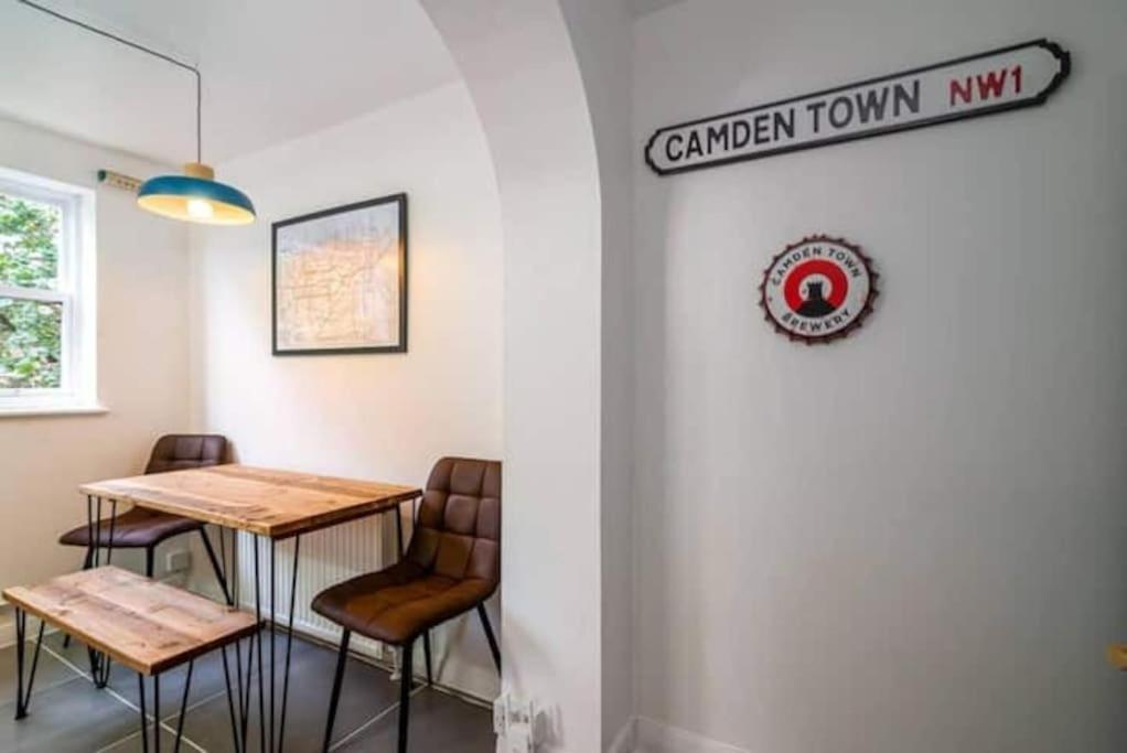 Quiet 4 Bedroom House Between Camden & Kings Cross Londra Esterno foto